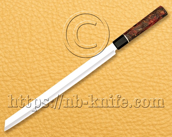 Personalized Stainless Steel Chef Knife | Custom Handmade Kitchen Prosciutto Knife | Ironwood Handle | Leather Sheath | Damascus Pen | Wooden Gift Box