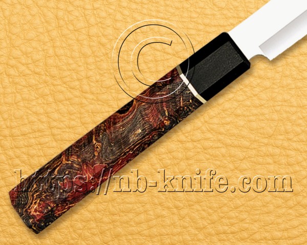 Personalized Stainless Steel Chef Knife | Custom Handmade Kitchen Prosciutto Knife | Ironwood Handle | Leather Sheath | Damascus Pen | Wooden Gift Box