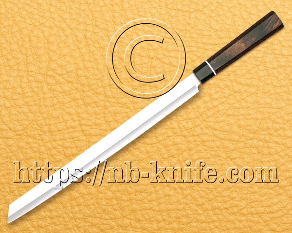 Personalized Stainless Steel Chef Knife | Custom Handmade Kitchen Prosciutto Knife | Walnut Wood Handle | Leather Sheath | Damascus Pen | Wooden Gift Box