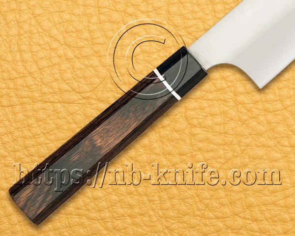 Personalized Stainless Steel Chef Knife | Custom Handmade Kitchen Bunka Knife | Walnut Wood Handle | Leather Sheath | Damascus Pen | Wooden Gift Box